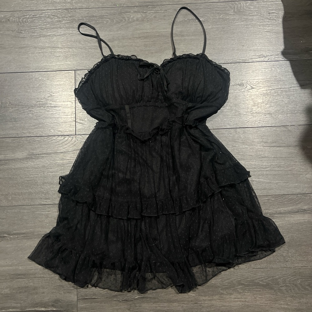 Wild Fable Elegant Black Dress